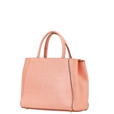 フェンディ プチ トゥージュール ハンドバッグ ショルダーバッグ 2WAY ピンク レザー レディース FENDI 【中古】